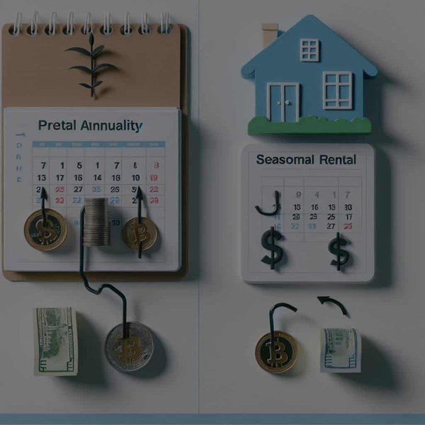 Est-il plus rentable de louer un bien immobilier à l'année ou de faire de la location saisonnière ?